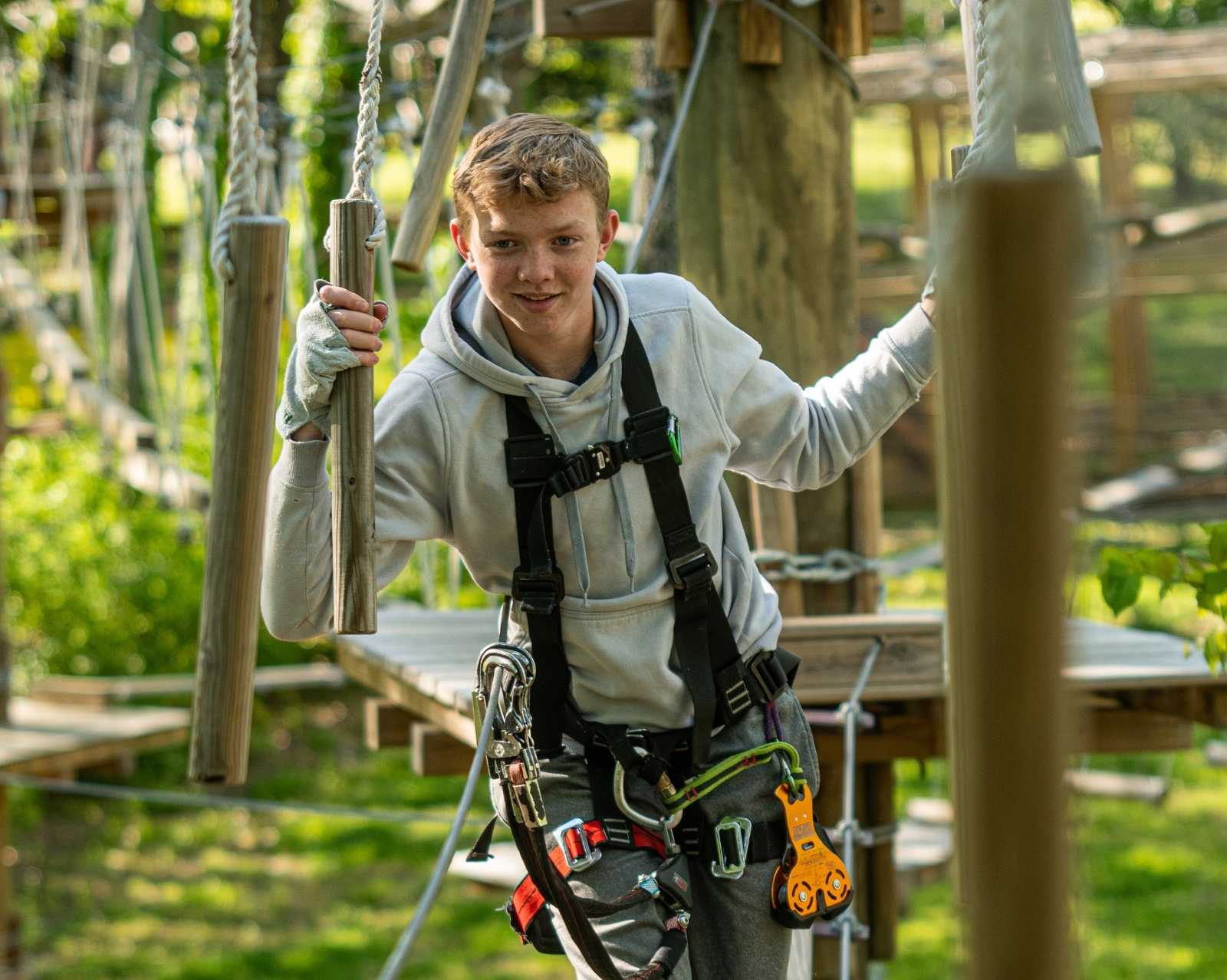 adventure park school trip