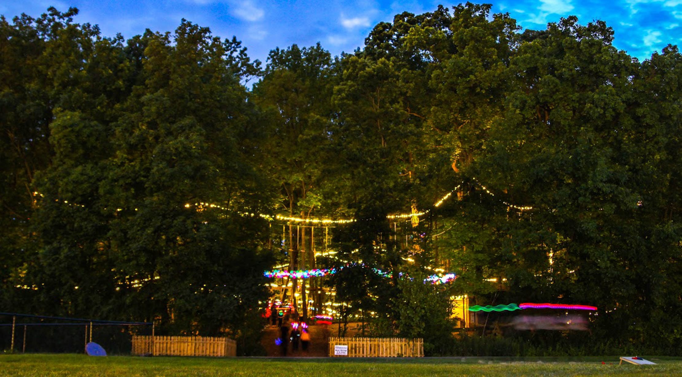 Experience Nighttime Ziplining and Climbing - The Adventure Park