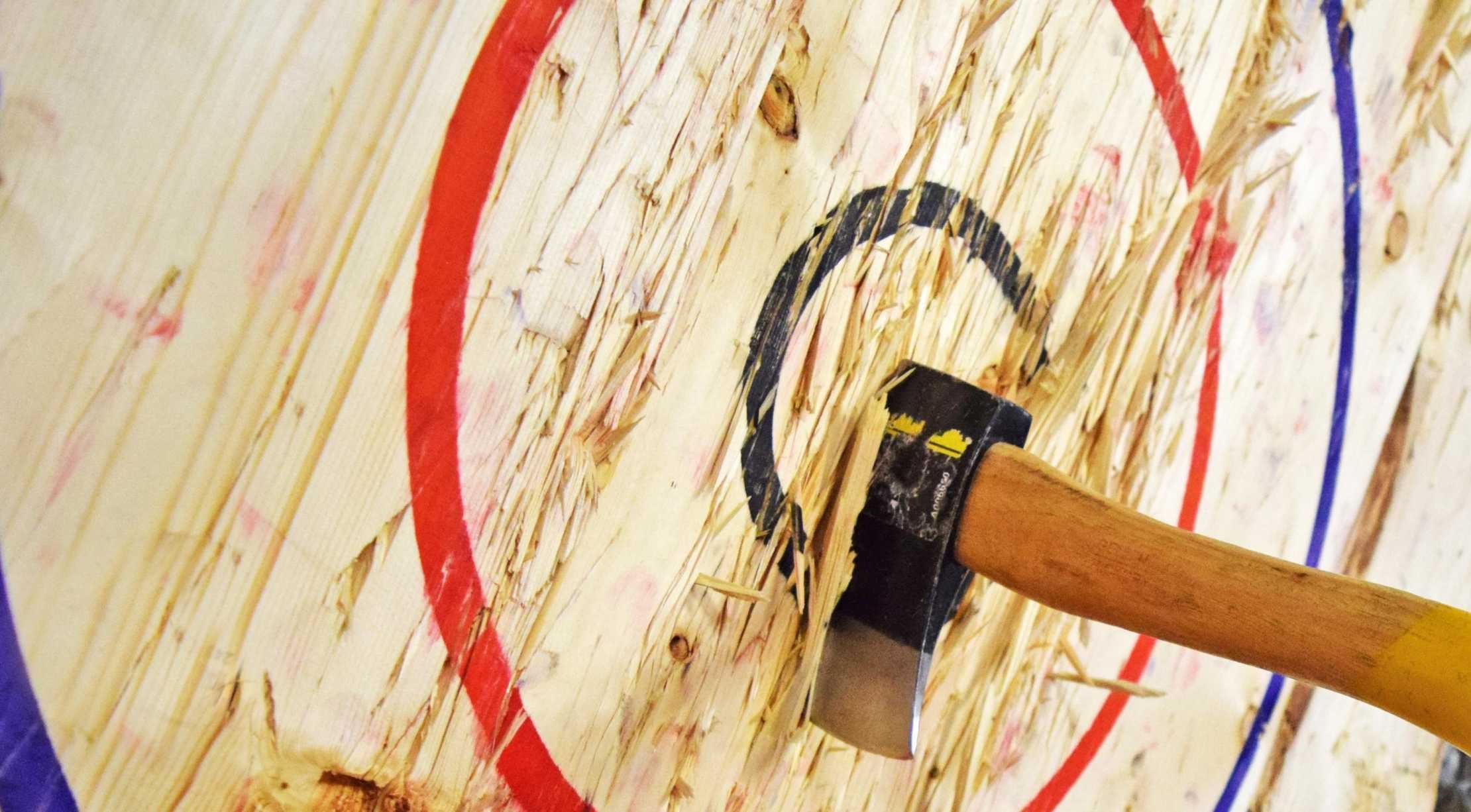 Axe Throwing Background